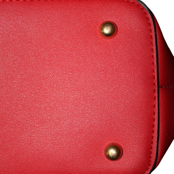 SALE! ALL PURSES $10 Catherine Malandrino Red Handbag EUC - Picture 14 of 16